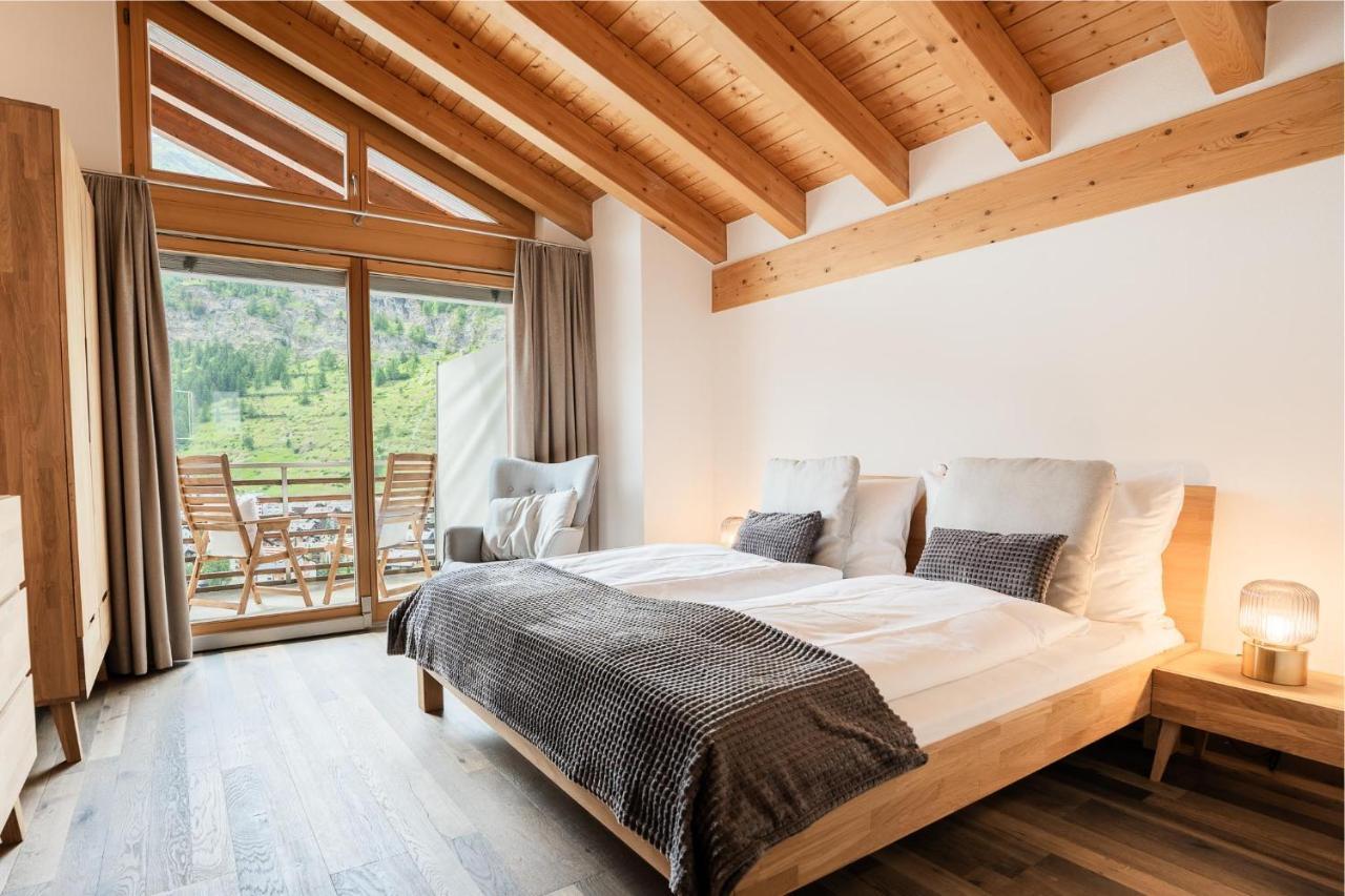 Fantastic Panoramic View Home In Zermatt Luaran gambar