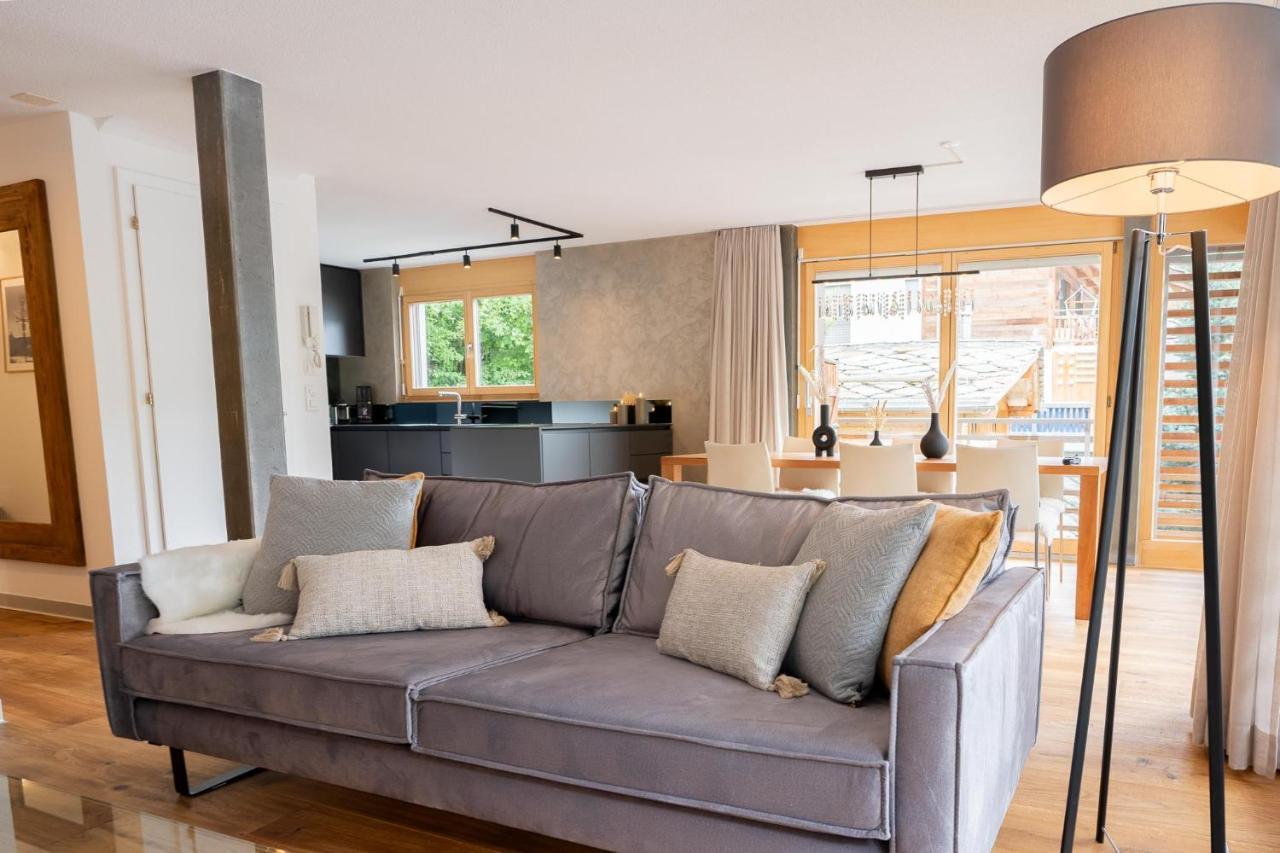 Fantastic Panoramic View Home In Zermatt Luaran gambar